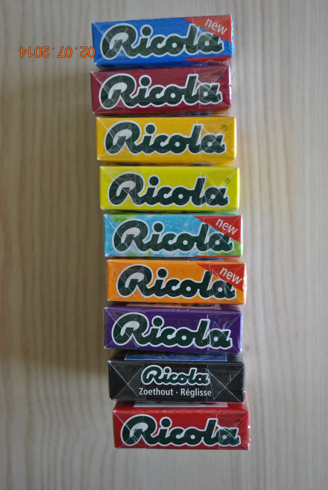 Partenaire; ricola, my candy box, fisherman's friend, godiva Sucette