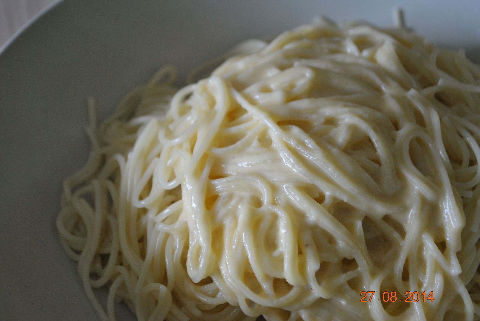 Spaghetti sauce 4 fromages Sucette Violette