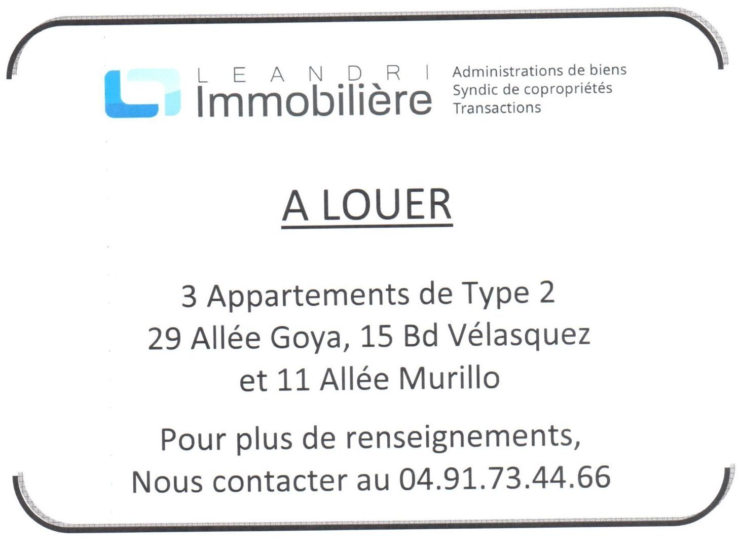 Appartements à louer CS Roy d'Espagne