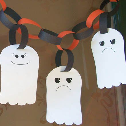 Bricolages: Guirlande d'Halloween CP-CE1-CE2-CM1-CM2 - Fée des écoles