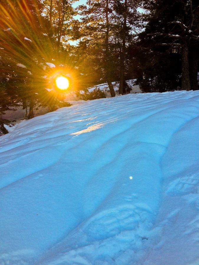 Ski de rando au Puy de Rent