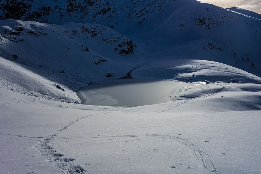 Première sortie dans la neige...