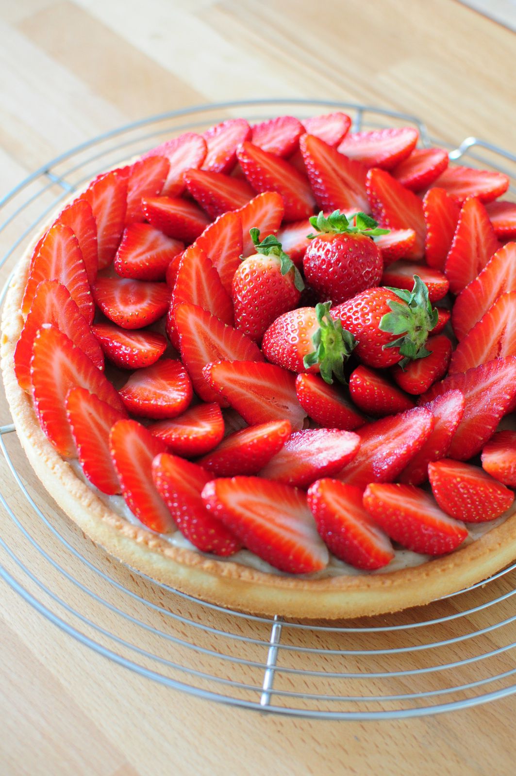 Tarte aux fraises - Blog de cuisine créative, recettes / popotte de Manue