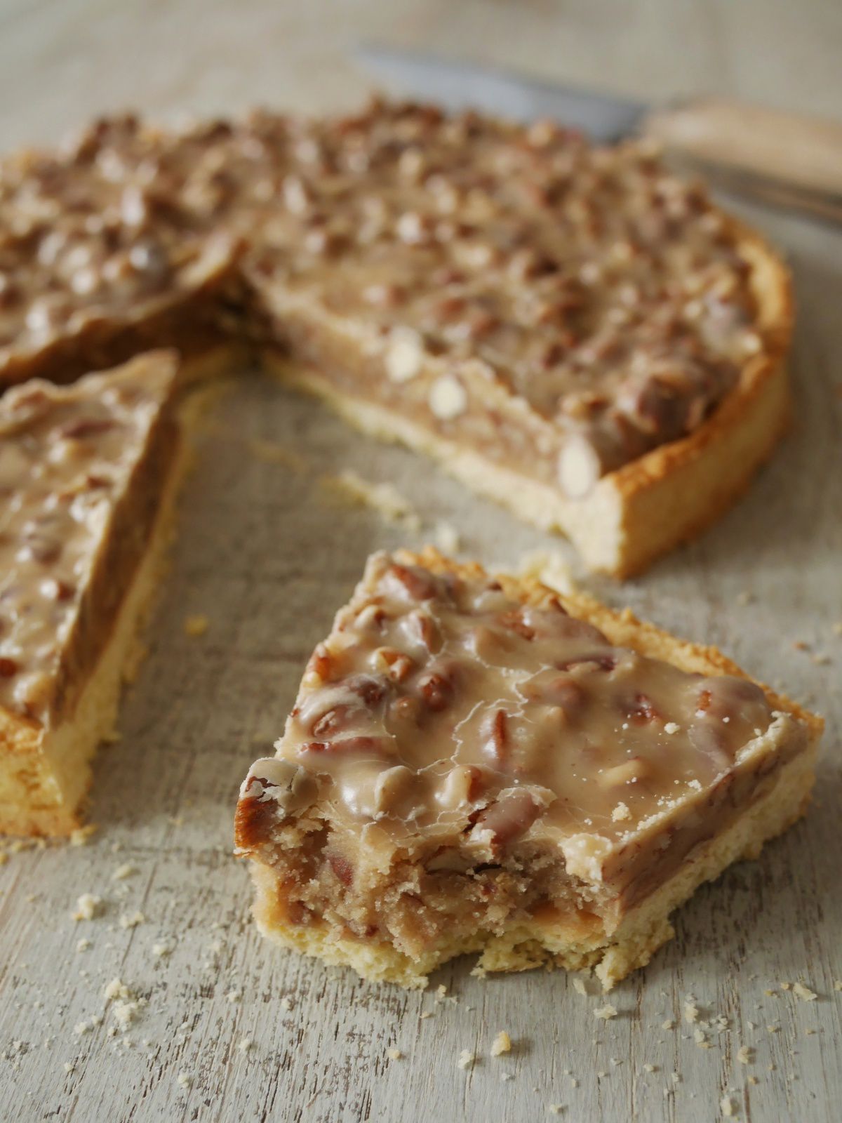La tarte aux noix et caramel de Ricardo - Blog de cuisine créative,  recettes / popotte de Manue