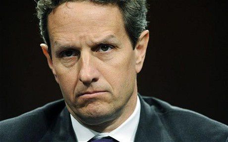 US Treasury Secretary Geithner listens to opening statements before giving his testimony about regulatory reform in Washington. US Treasury Secretary Tim Geithner calls on China to strengthen yuan