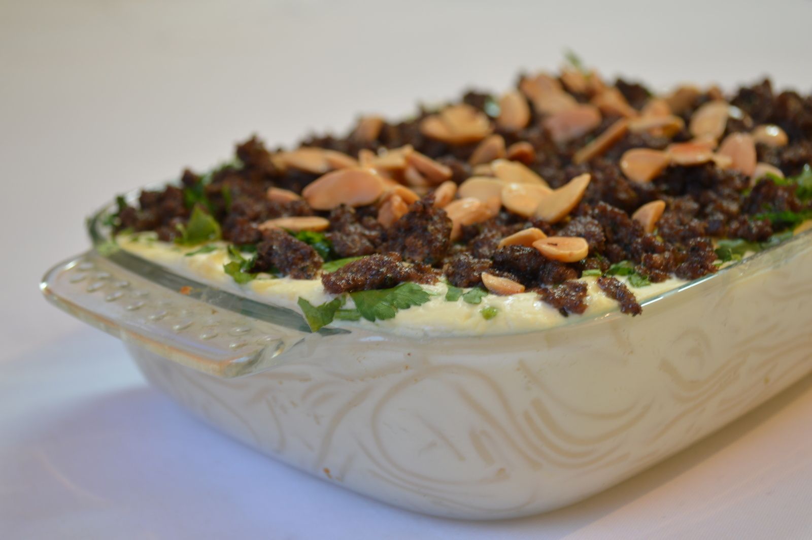 Macarona bel leban: gratin de pâtes au yaourt