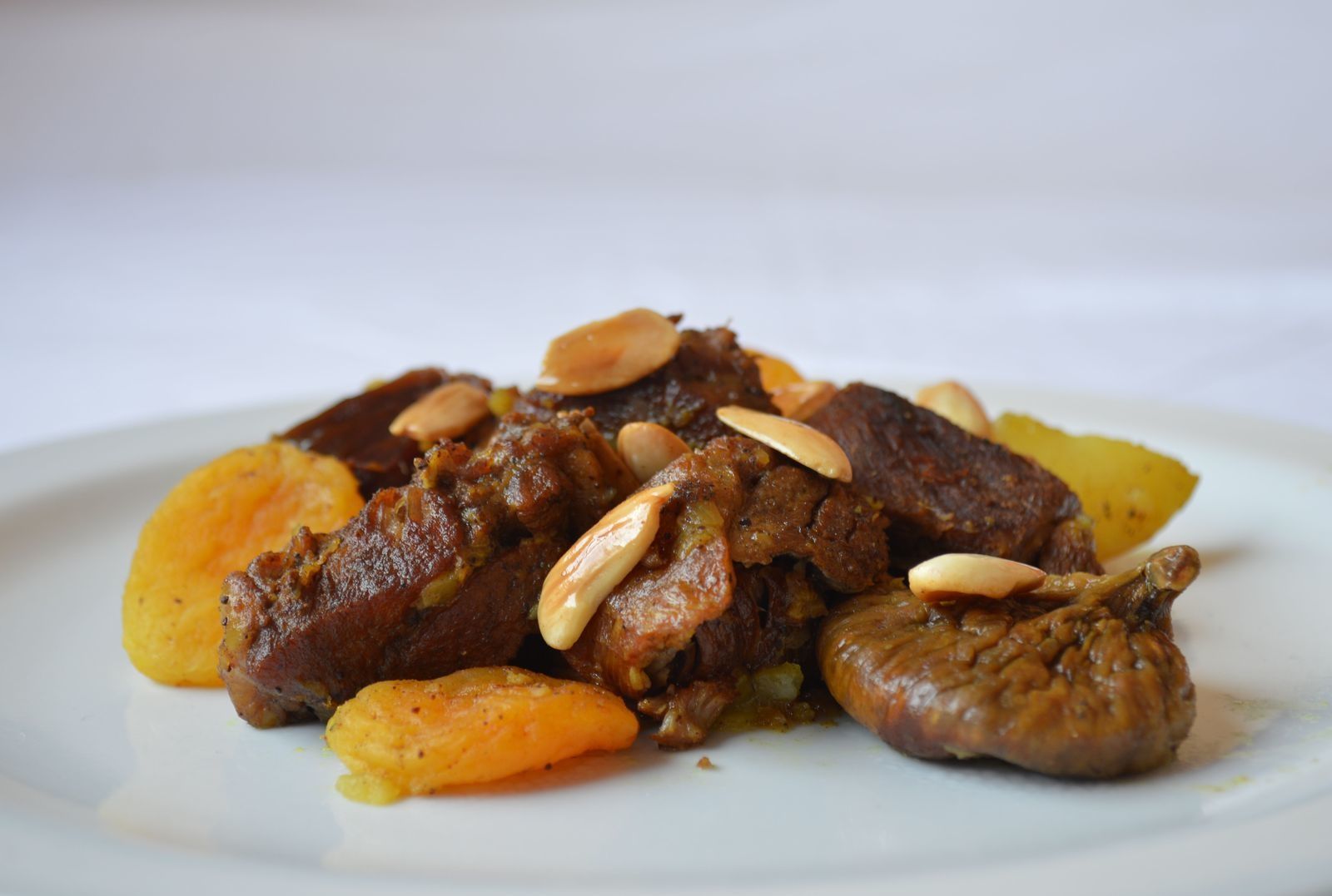 Tajine d'agneau aux fruits secs