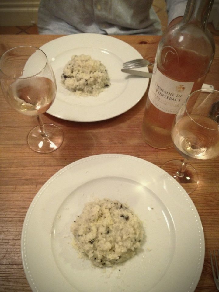 Risotto aux truffes Recettes sur Cour