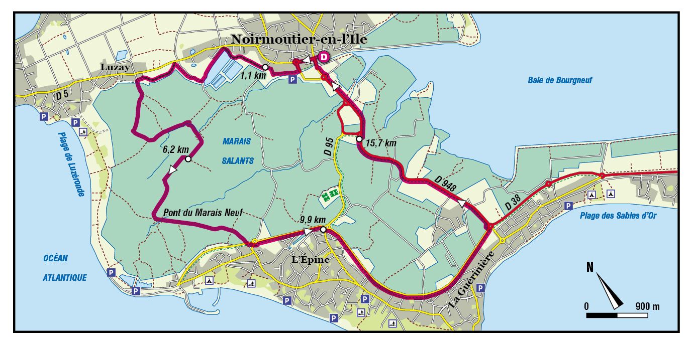 randonnee vtt noirmoutier