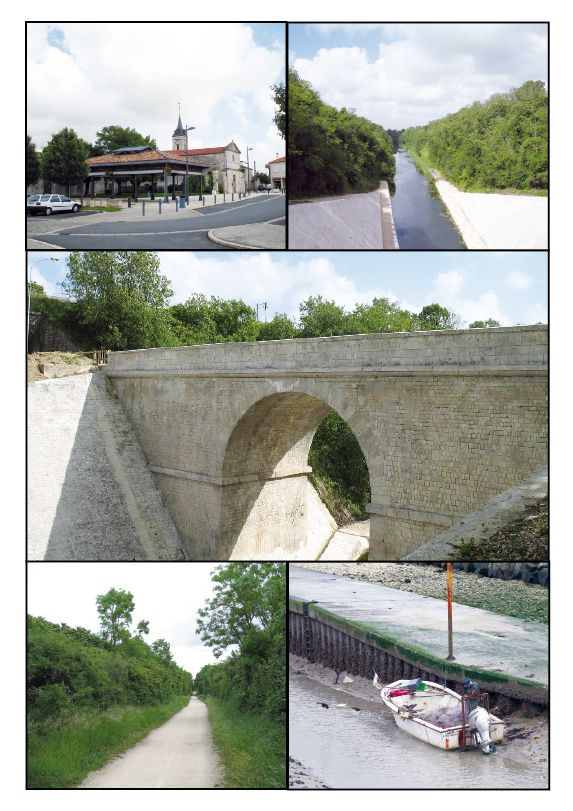 Rando 1715 DompierresurMer Le canal de Marans à la Rochelle jeanjacques Reynier