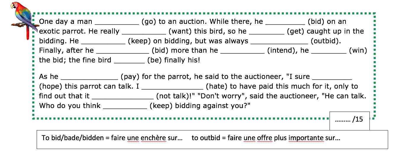 Apprendre Les Verbes Irréguliers En 4 étapes MY BELOVED IRREGULAR VERBS - Le blog de Miss