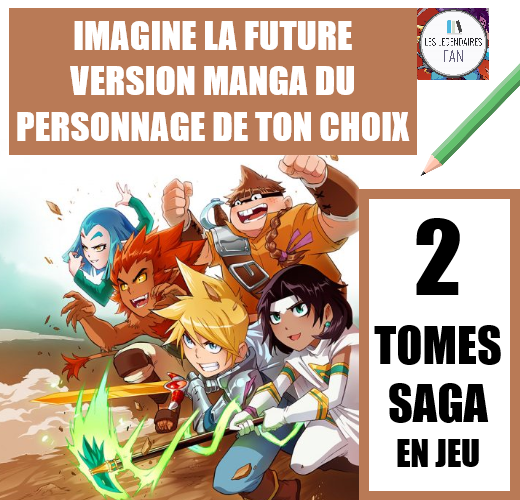 CONCOURS FANARTS : Imagine la future version manga du personnage de ton choix !