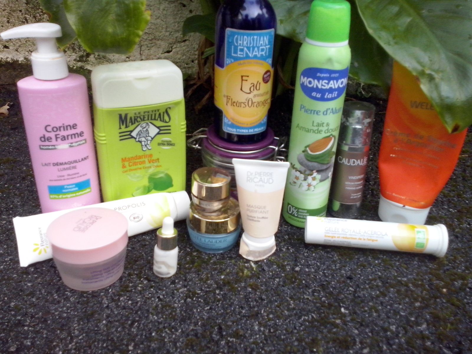 produits finis de ma salle de bain!