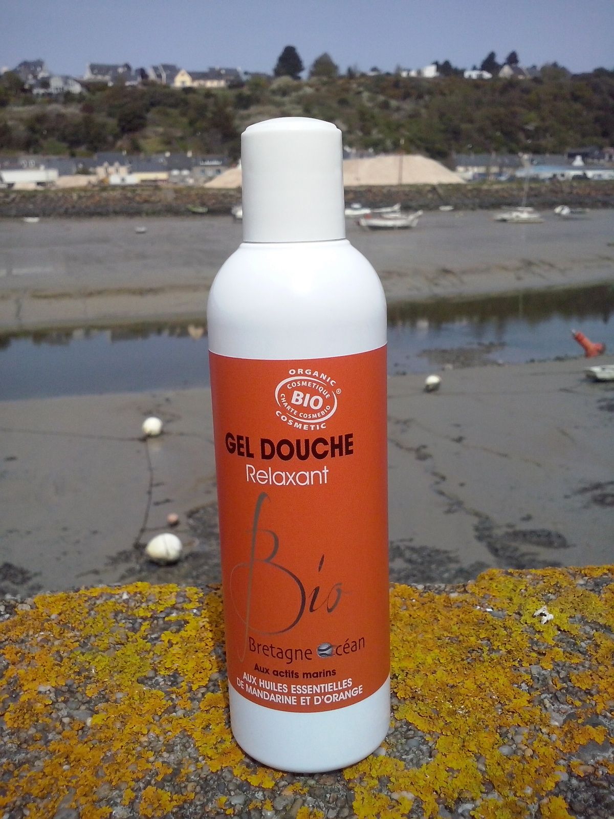 gel douche bio marin, bretagne océan