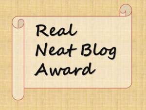 the real neat blog award