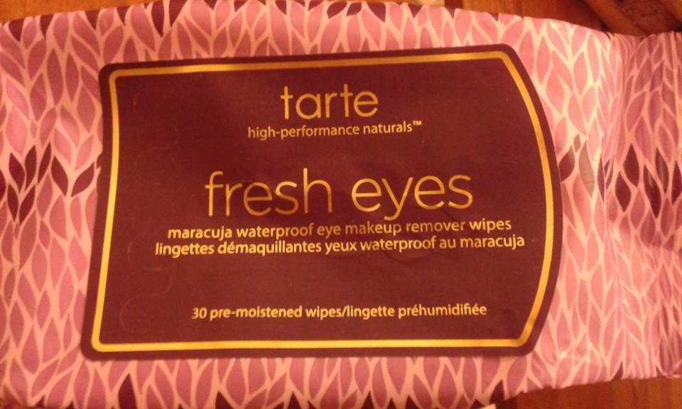 pressées? lingettes démaquillantes tarte cosmetics
