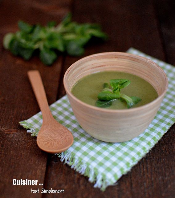 Velouté Mâche-Roquette - Cuisiner... tout Simplement, Le Blog de cuisine de  Nathalie