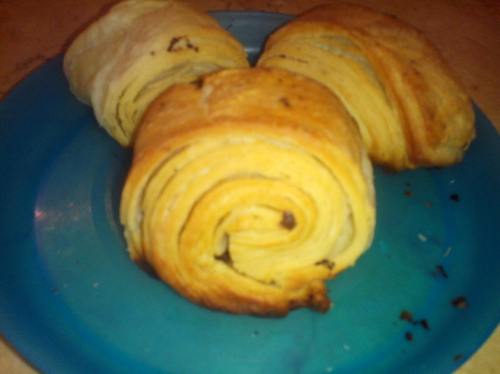 croissants et pains au chocolat