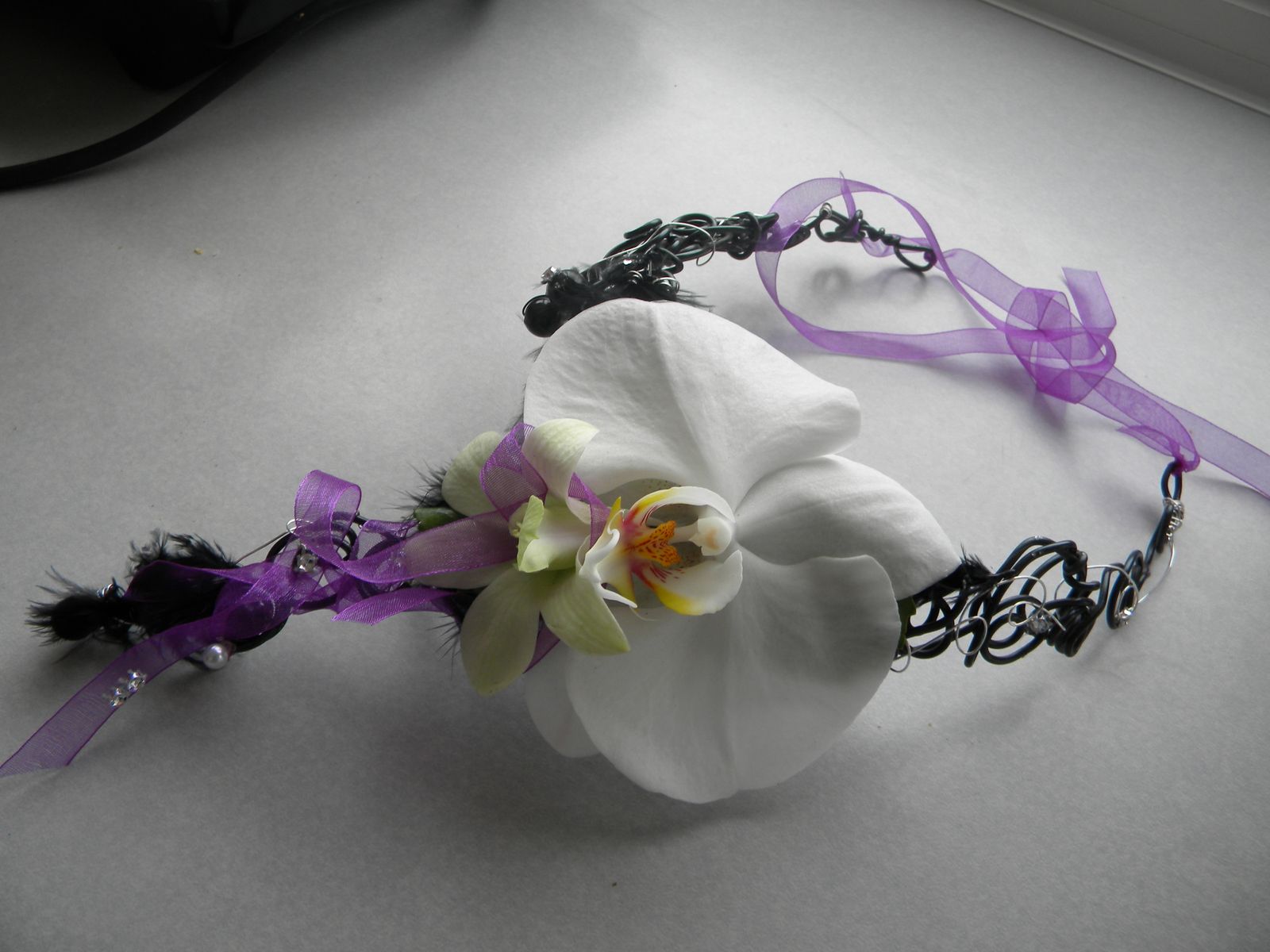 Decoration mariage baroque noir /blanc et violet le blog de ...