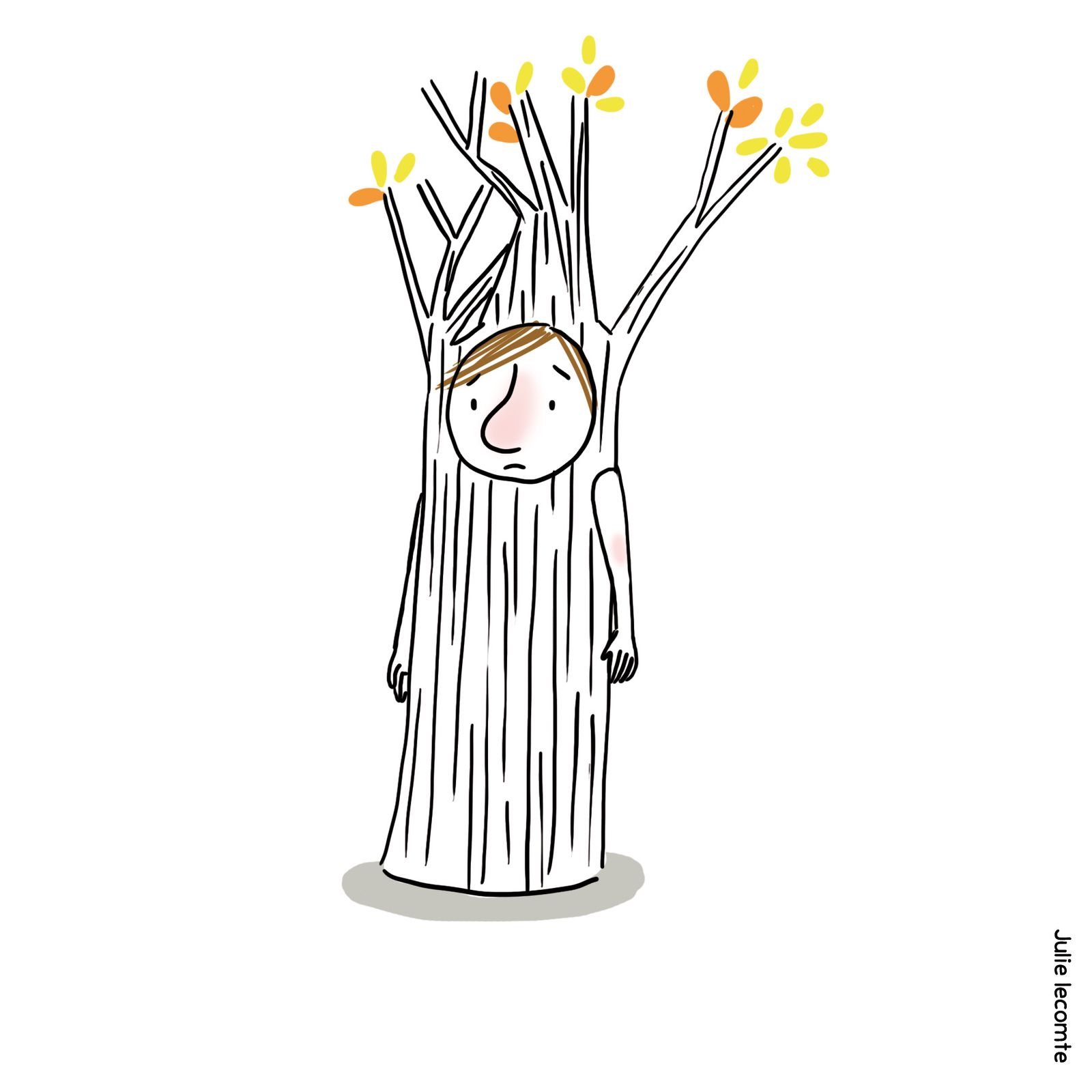 Je suis un arbre sans racines
