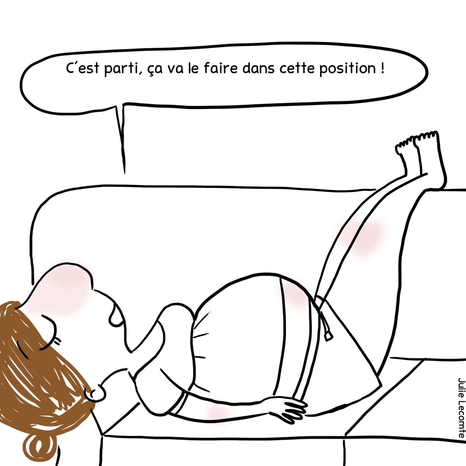 Cette partie de jambes en l'air ...