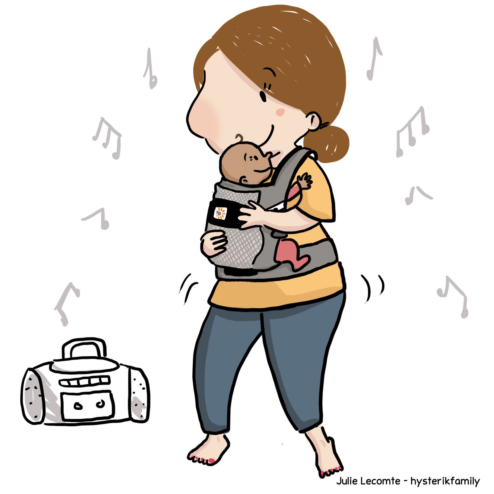 Danser avec bébé