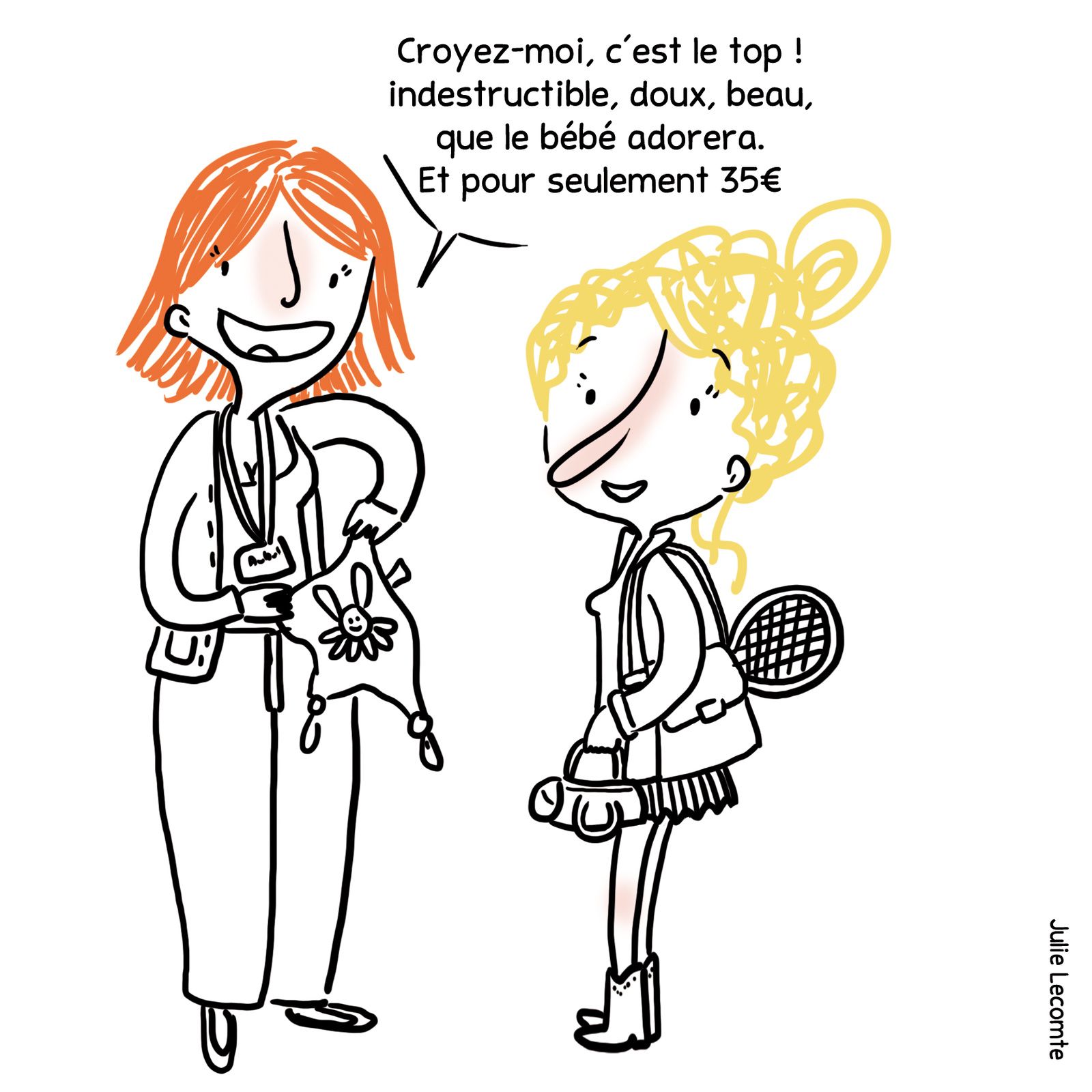 Pas touche au doudou !
