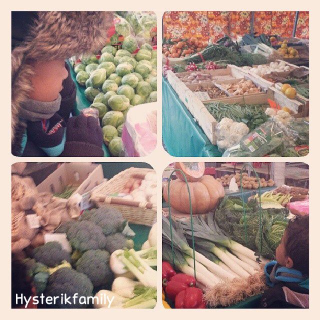 Un samedi matin au marché ...