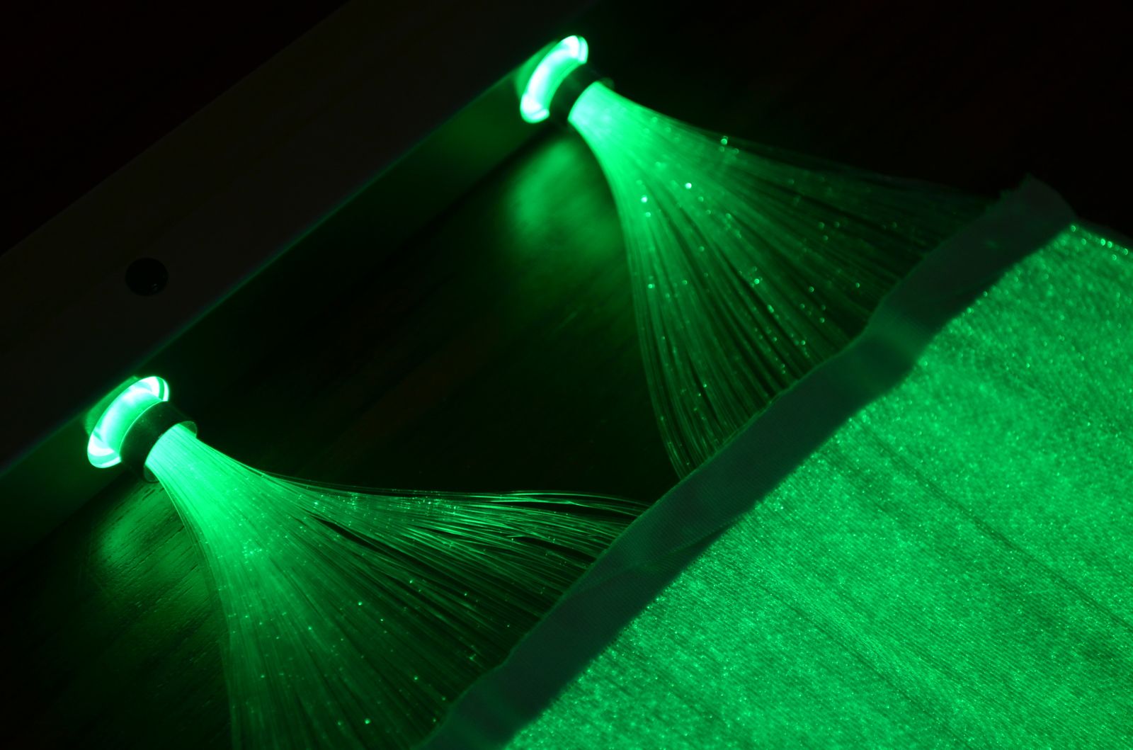 luminous Fiber optic fabric