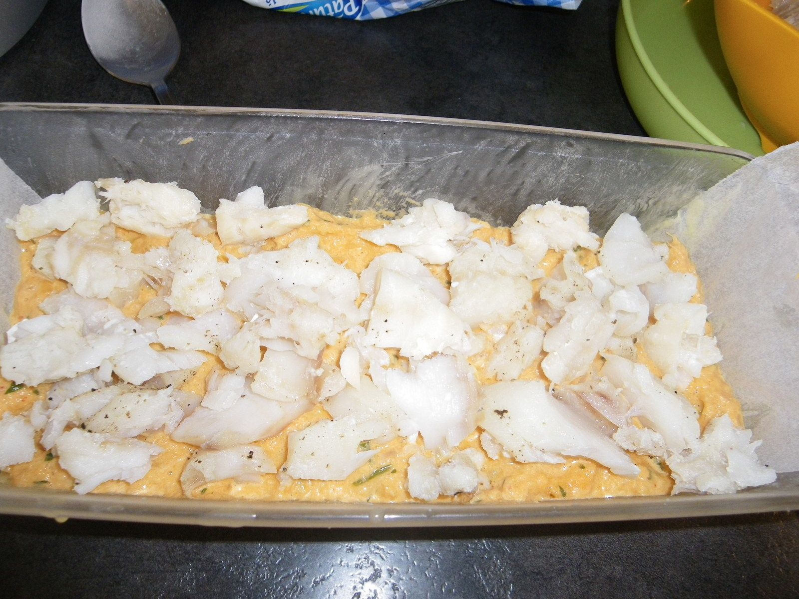 Terrine de poisson et sauce au whisky ou pas... A table mes p'tits Loups