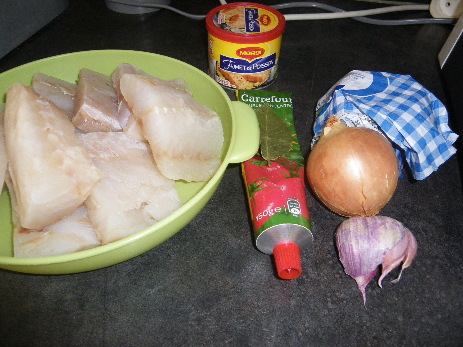 Terrine de poisson et sauce au whisky ou pas... A table mes p'tits Loups