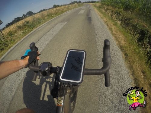 Test support Smartphone pour vélo Shapeheart - Runner Life