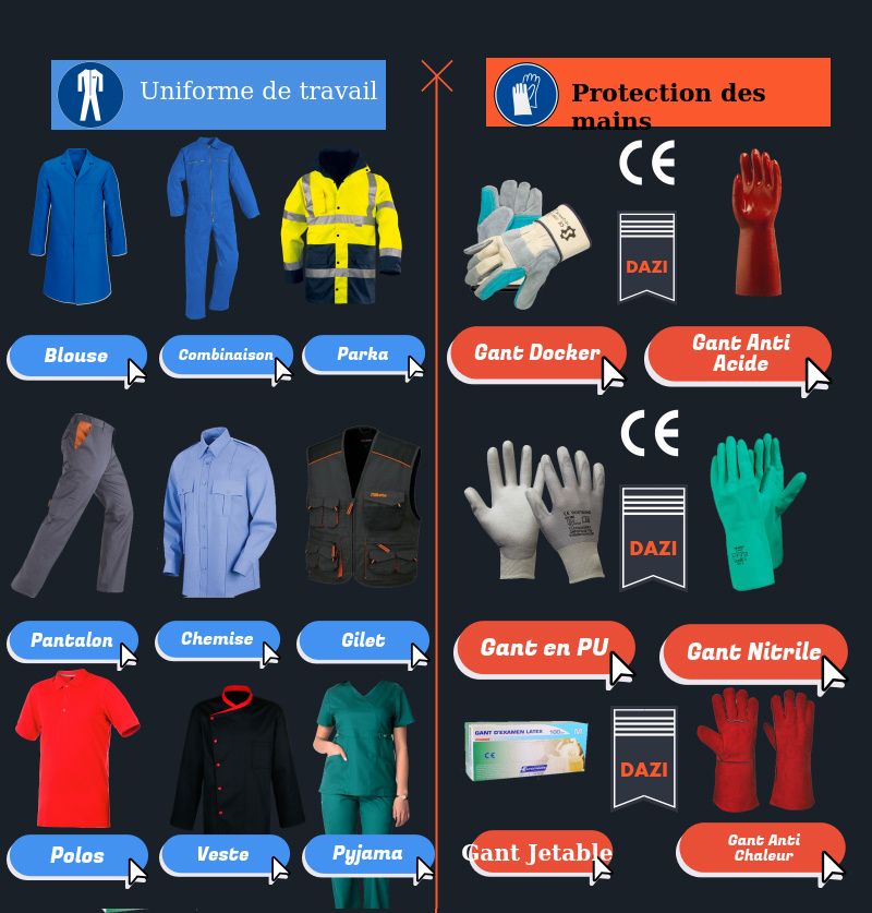 Epi vetement de travail Clearance