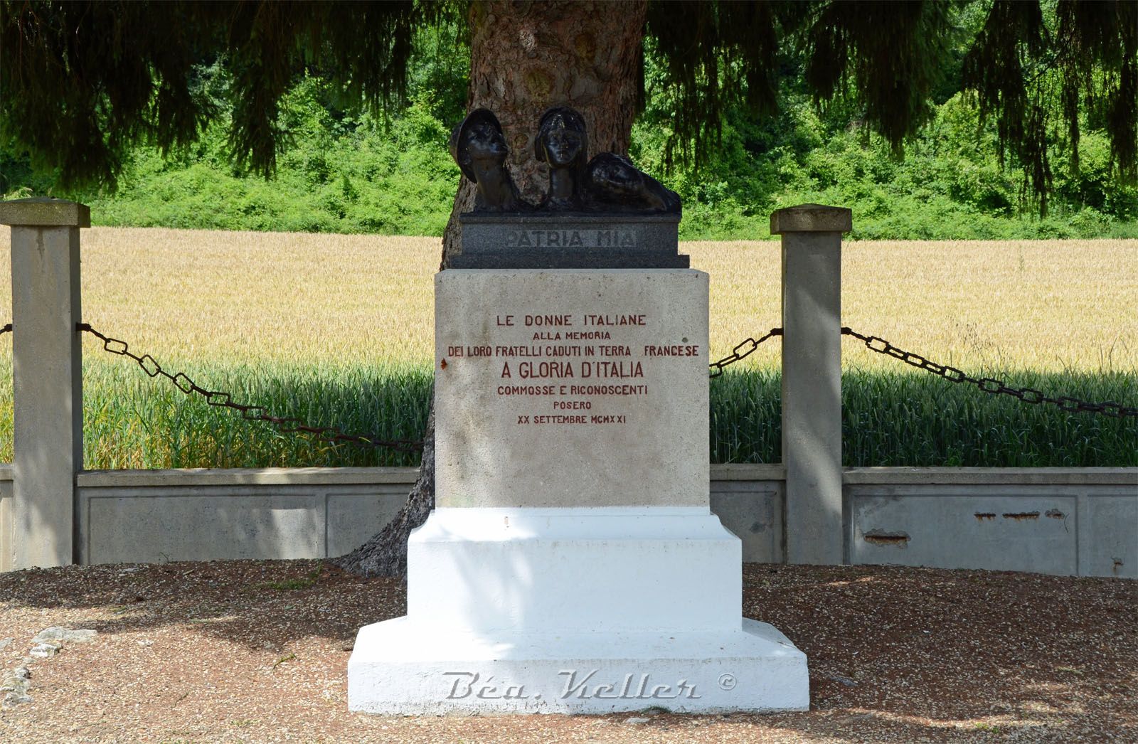 Soupir Le Cimetière Militaire Italien Monuments de CHAMPAGNE 1418