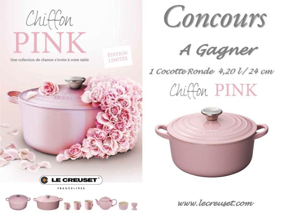 Collection Chiffon Pink Le Creuset