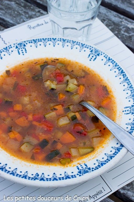 Soupe de légumes à l'ancienne - Les petites douceurs de Cricri