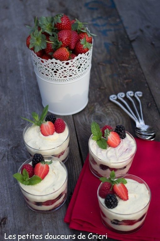 Tiramisu aux fruits rouges et au vinaigre pulpé de Framboise - Les petites  douceurs de Cricri