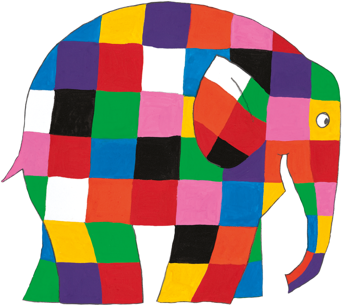 david mckee elmer coloring pages - photo #33