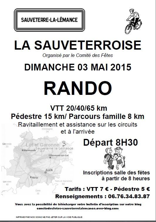 rando vtt bon encontre