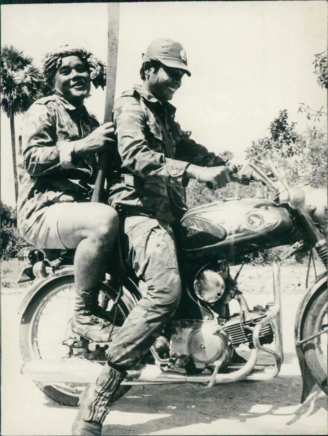 La guerre civile de 1970 à 1975 au Cambodge ( 11 ) . Kampot la