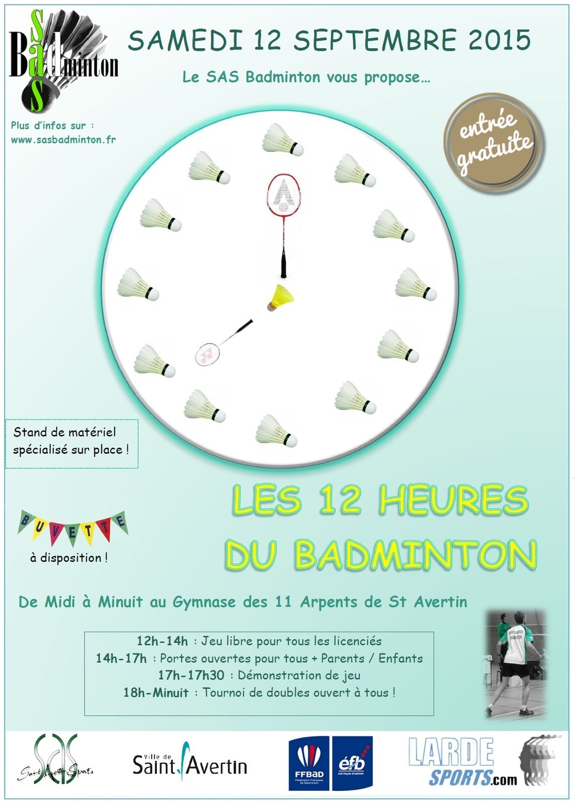 Les 12 heures du Badminton !