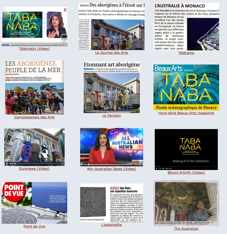 "Taba Naba" : retrouvez tous les articles de presse et vidéos