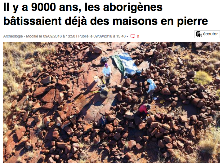 Aborigènes, bâtisseurs