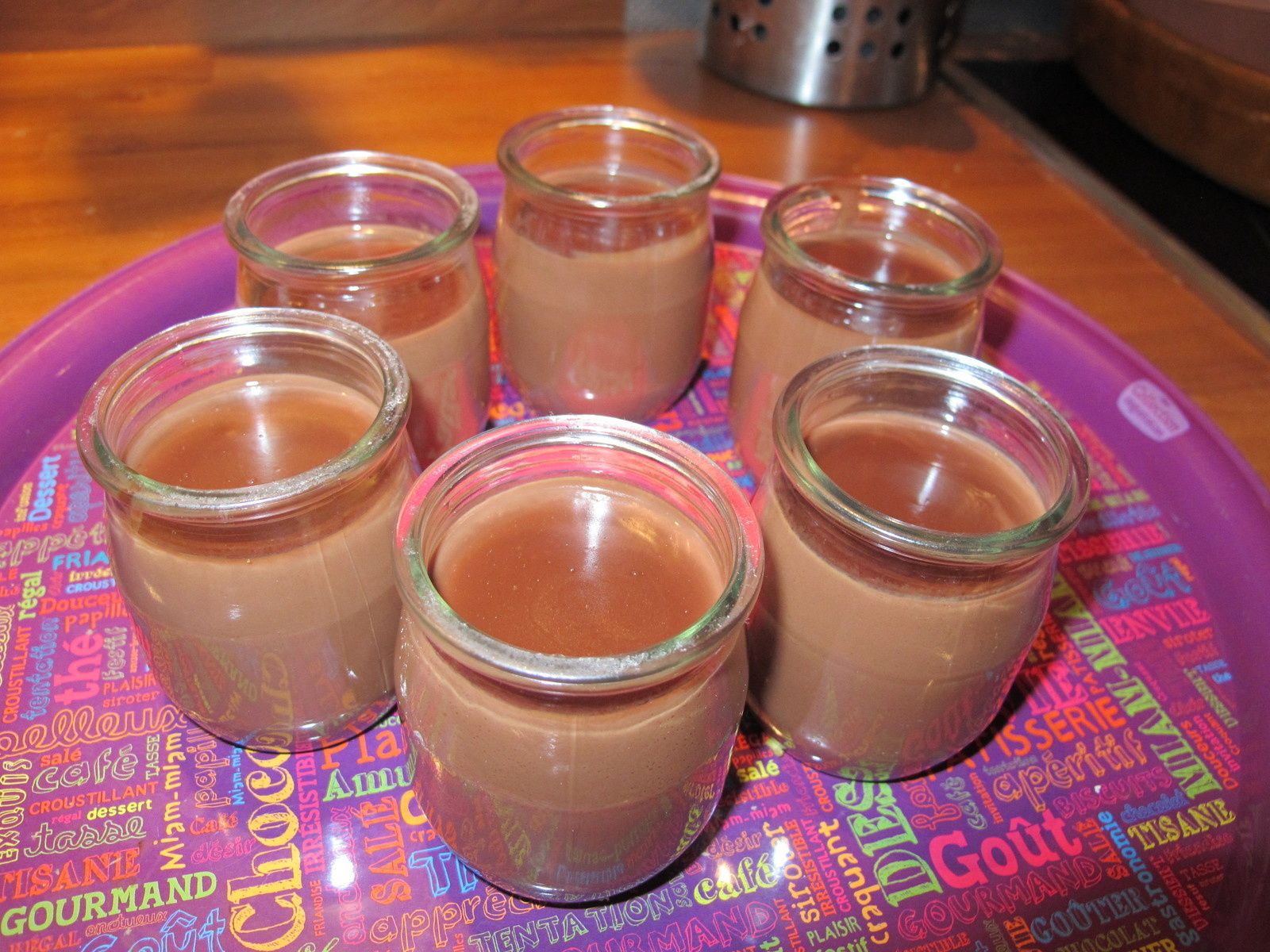 Crème Danette au chocolat