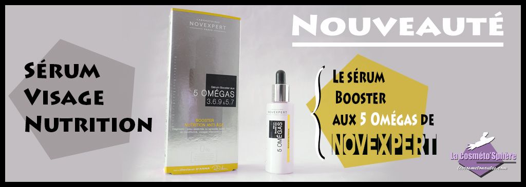 Booster les propriétés de son soin quotidien grâce à Novexpert et son sérum aux Oméga !!