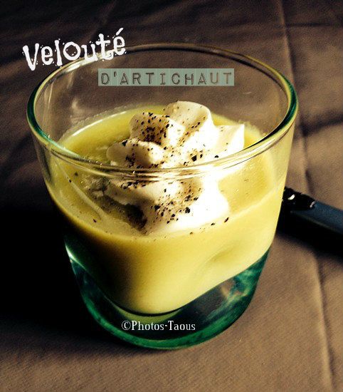 Velouté d'artichaut de conserve