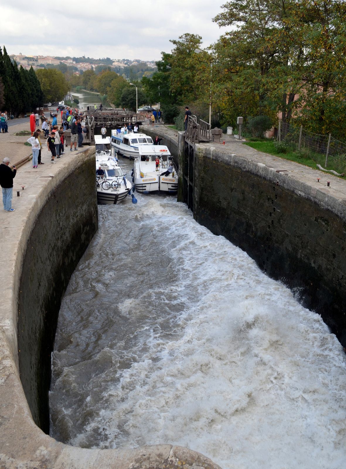 Les Ecluses de Fonserannes, une promenade Grand Siècle.