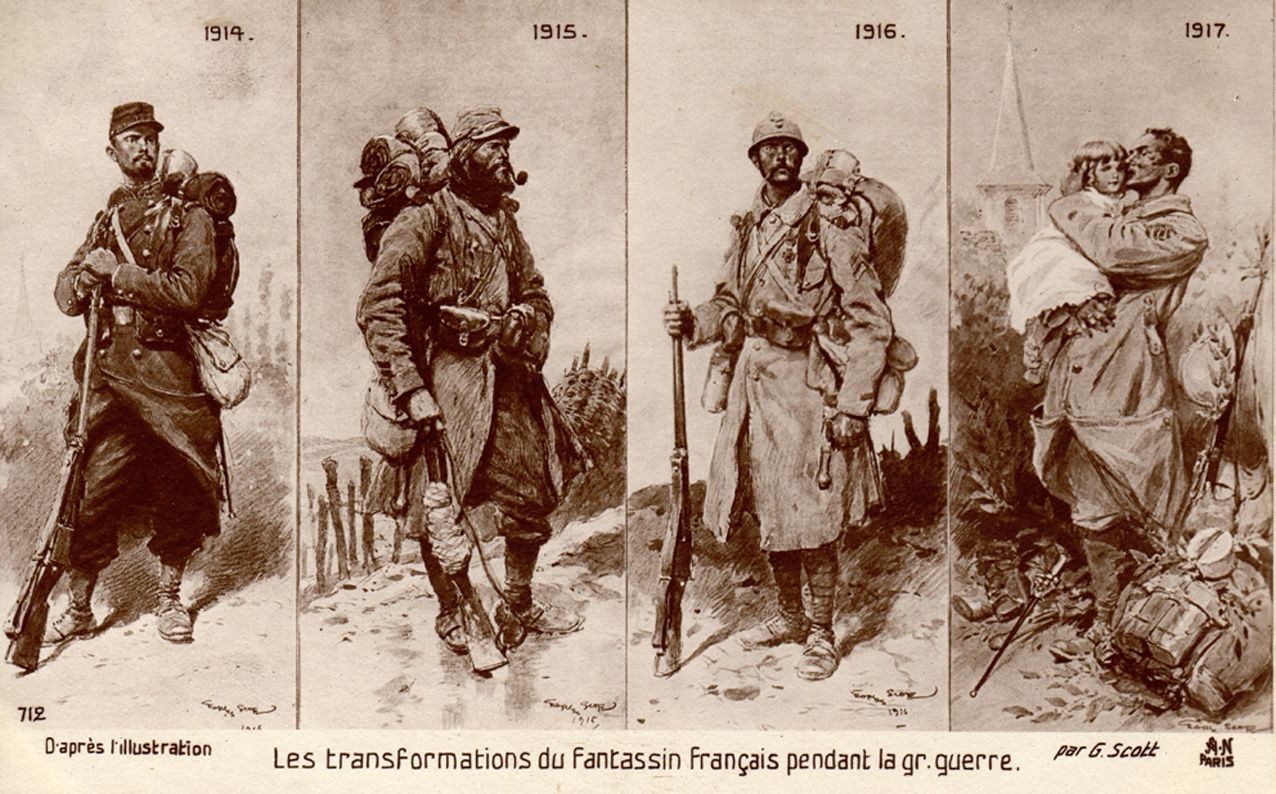 Modernisation des uniformes de soldats