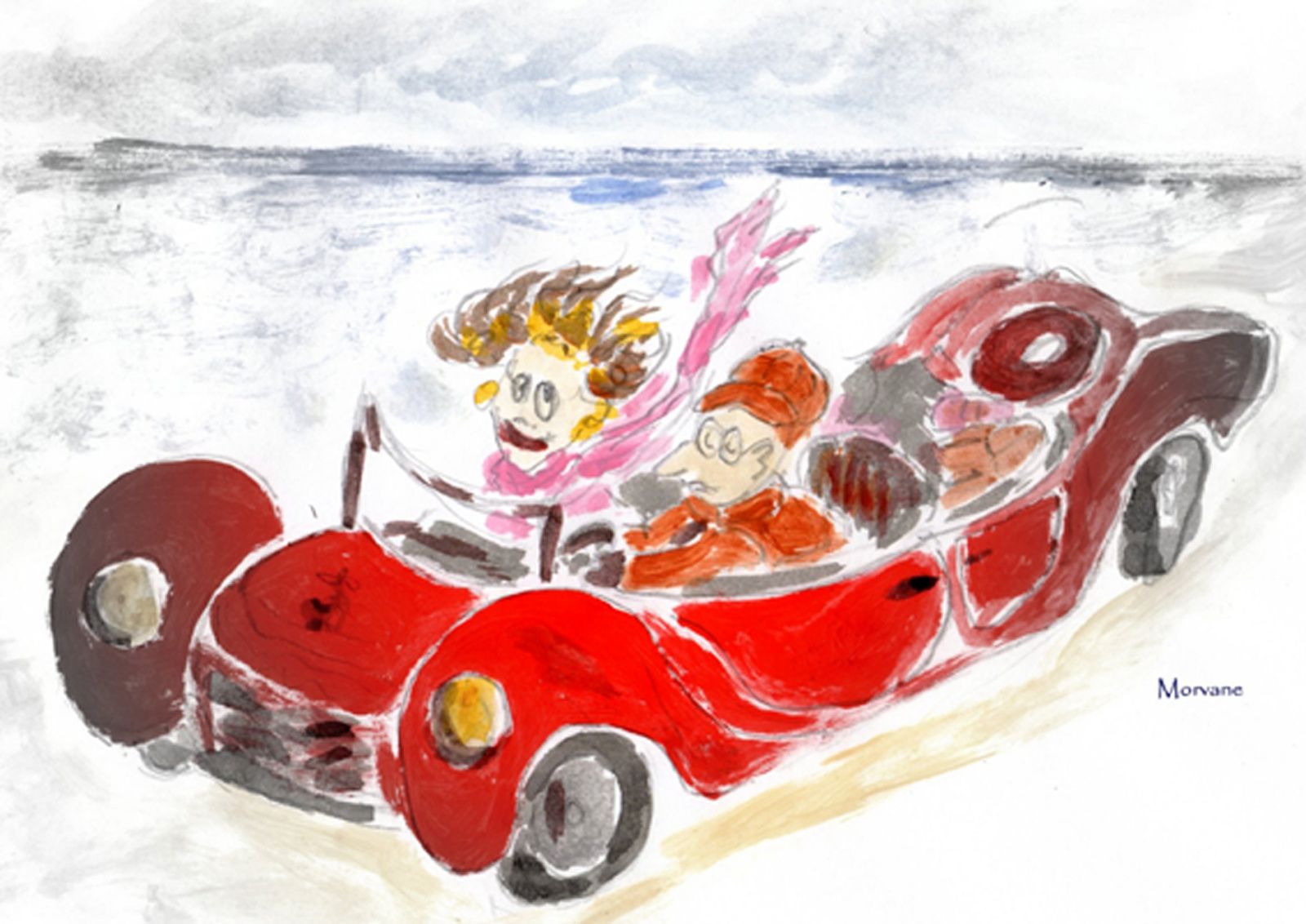Quand on est vieux, on a le temps de se promener !