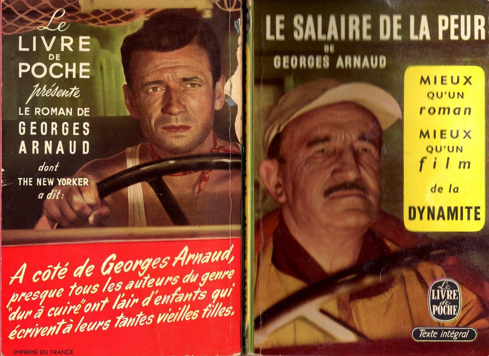 Première & 4e de couverture du Livre de poche.
